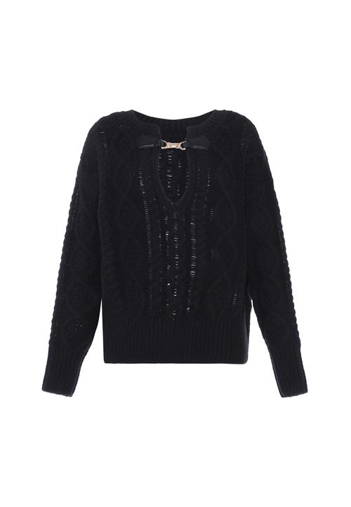 faina Pullover  sort