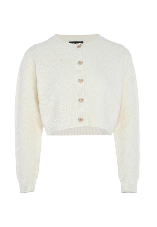 myMo at night Cardigan  uldhvid