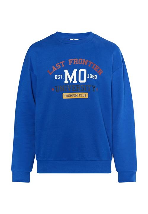 MO Sweatshirt 'Mimo'  blå / gul / hvid