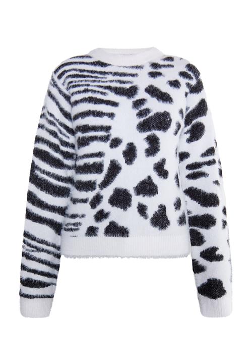 MYMO Pullover 'Keepsudry'  sort / hvid