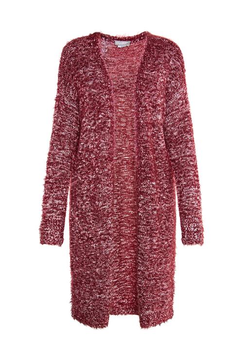 Usha Cardigan 'Sivene'  rødmeleret