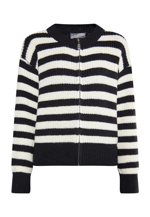 DreiMaster Vintage Cardigan 'Imane'  sort / uldhvid