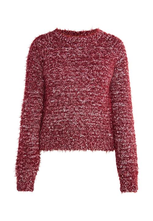 Usha Pullover 'Lurea'  rødmeleret / hvid