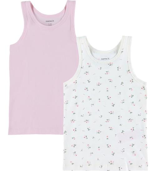 Name It Undertrøjer - Noos - 2-pak - NmfTank - Jet Stream