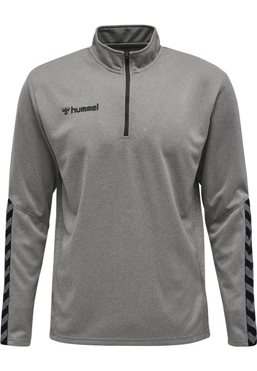 Hummel Sportsweatshirt  grå-meleret / sort