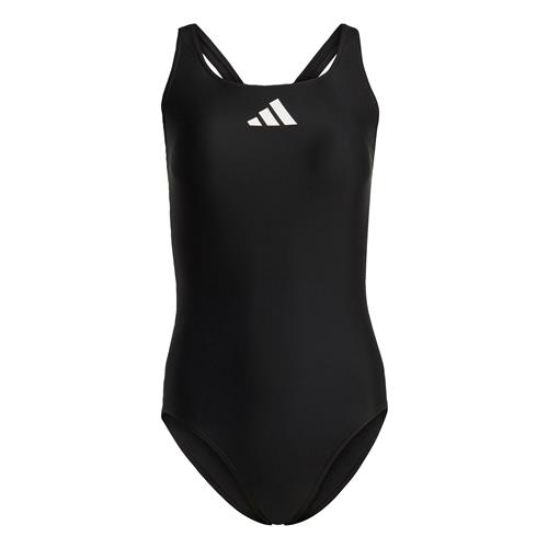 ADIDAS PERFORMANCE Sportsbadedragt '3 Bar'  sort / hvid