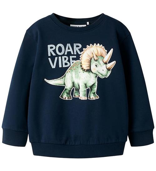 Name It Sweatshirt - NmmSilas - Navy Blazer m. Dino