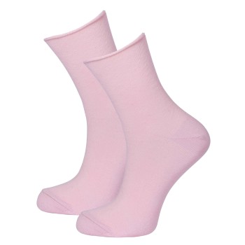 Trofé Trofe Bamboo Loose Socks Strømper 3P Rosa Str 35/38 Dame