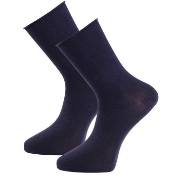 Trofé Trofe Bamboo Loose Socks Strømper 3P Marineblå Str 43/46 Dame