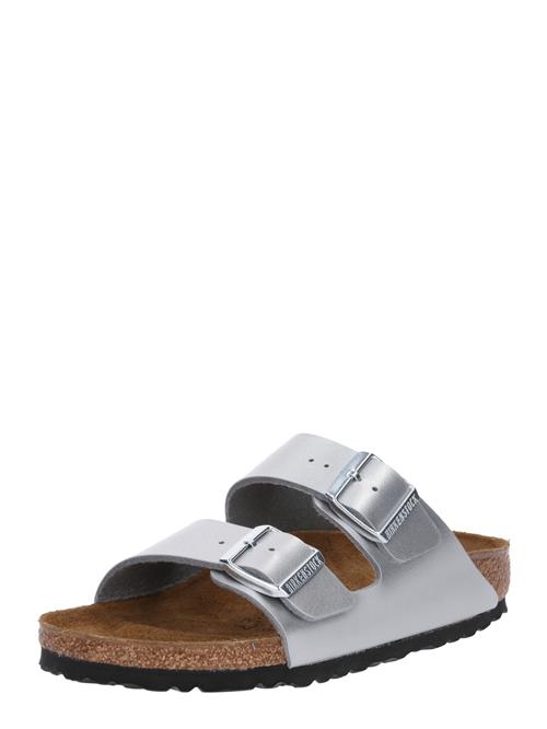 BIRKENSTOCK Pantoletter 'Arizona'  sølv