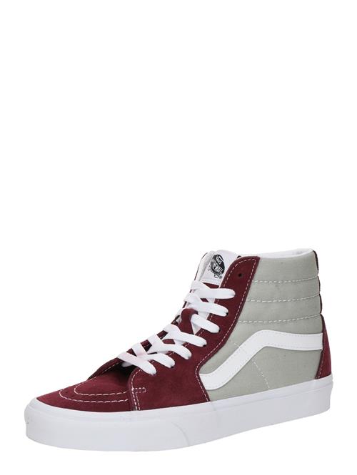 VANS Sneaker high 'UA SK8-Hi'  lysegrå / burgunder / hvid