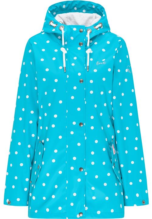 MYMO Funktionsjakke  turkis / hvid