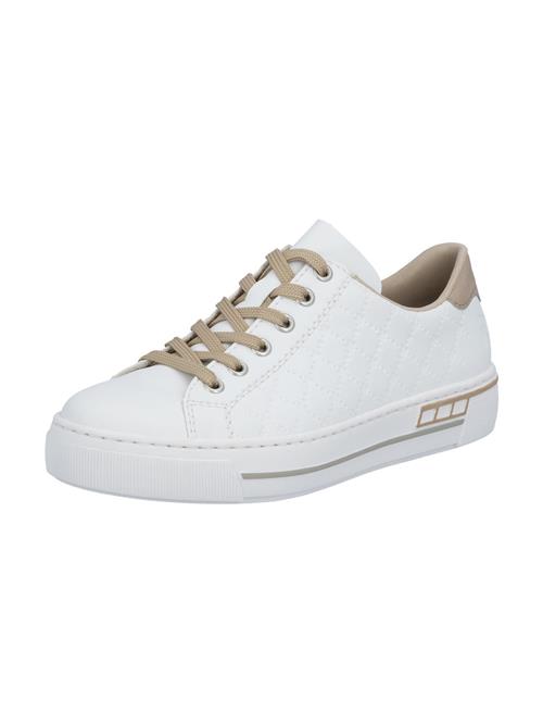 Rieker Sneaker low  lysebeige / hvid