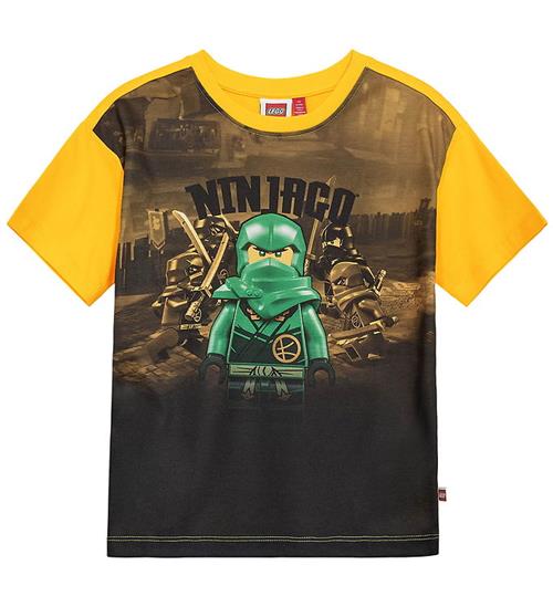 LEGOÂ® Wear Ninjago T-shirt - LwTaj 104 - Gul/Grøn