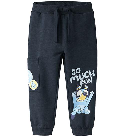 Name It Sweatpants - NmmJared - Bluey - Navy Blazer/Melange