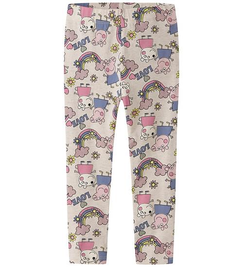 Name It Leggings - NmfDarsy - Gurli Gris - Peyote Melange