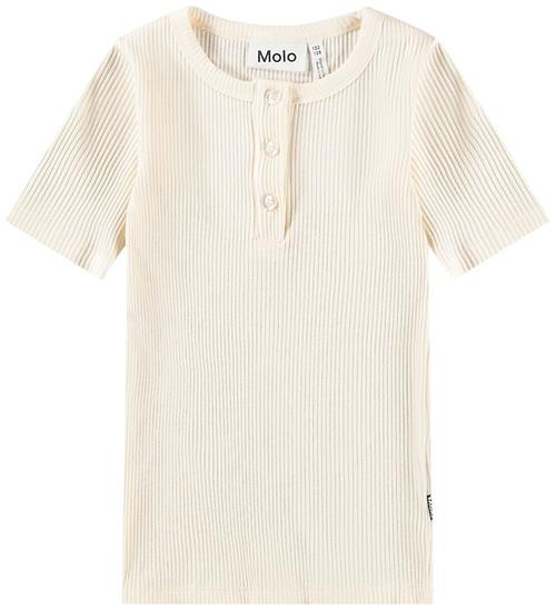 Molo T-shirt - Rib - Rosey - Pearled Ivory