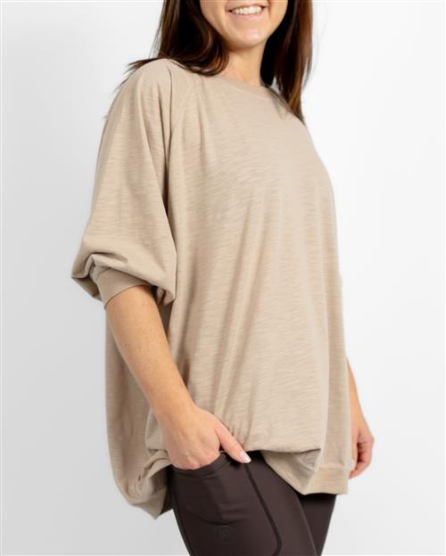 Marley Relaxed Beige Shirt