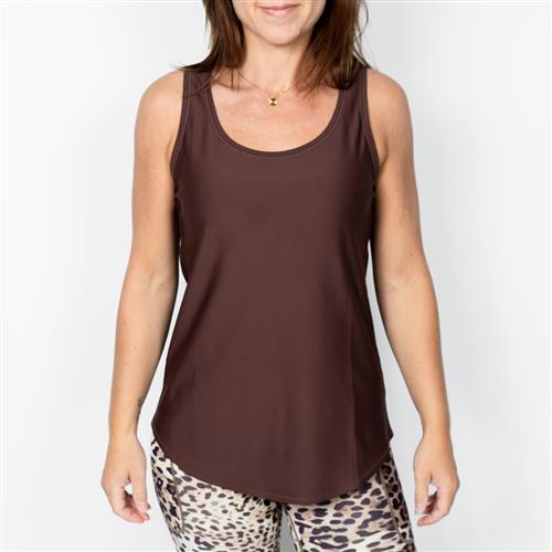 Vigga Fitted Brown Top