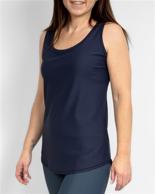 Vigga Fitted Deep Blue Top