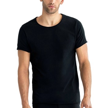 Bread & Boxers Bread and Boxers Crew Neck Relaxed Sort økologisk bomuld X-Small Herre