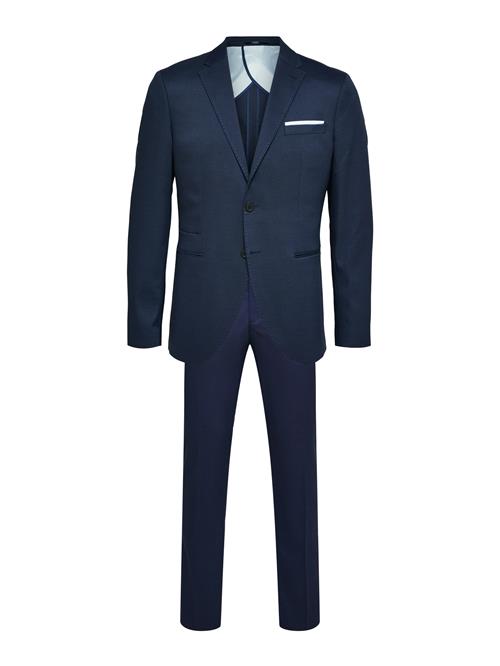 SELECTED Jakkesæt 'SLHACECHACO'  mørkeblå