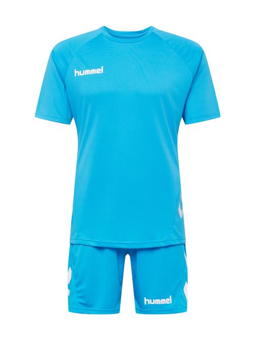 Hummel Træningsdragt  azur / hvid