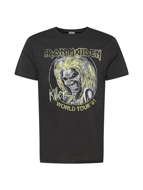 AMPLIFIED Bluser & t-shirts 'IRON MAIDEN'  gul / sort / hvid