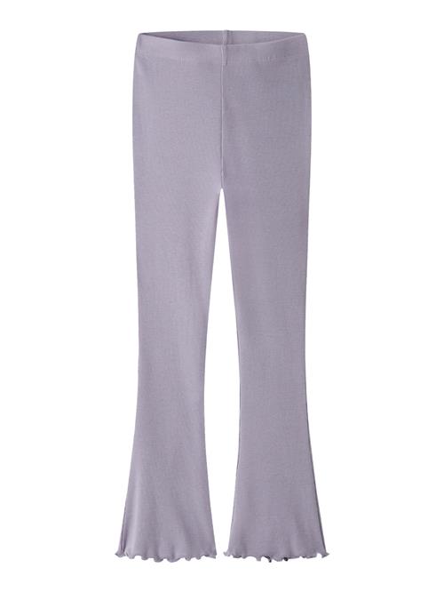 NAME IT Bootcut Leggings Nakal Lavender Gray