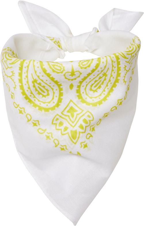 MSTRDS Bandana  citrongul / hvid