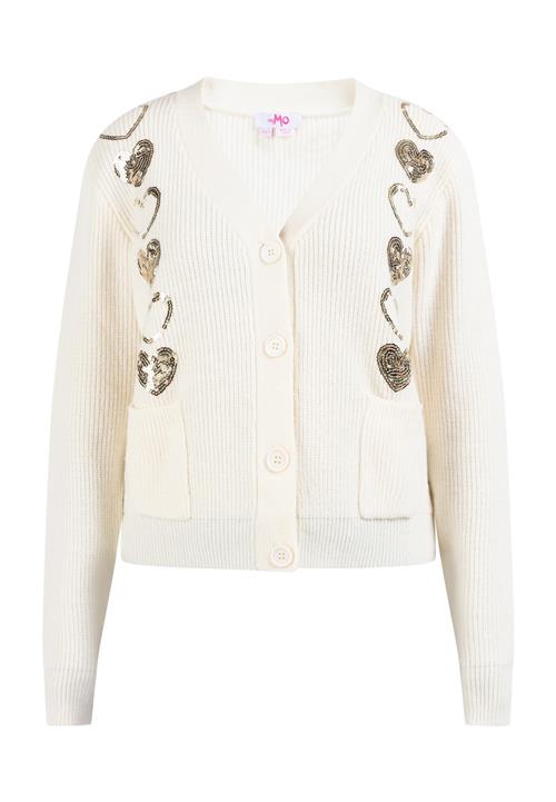 MYMO Cardigan 'Nolie'  brun / uldhvid