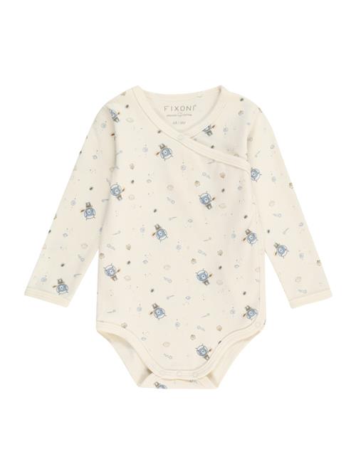Fixoni Sparkedragt/Body  beige / creme / dueblå / lyseblå