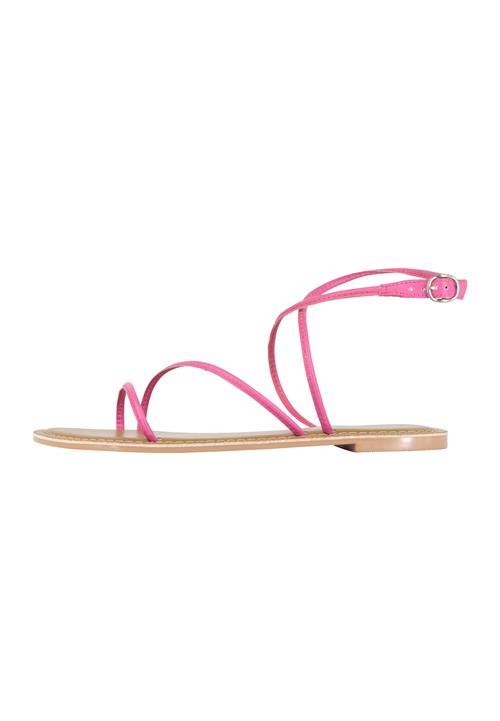 faina Sandaler med rem  beige / fuchsia