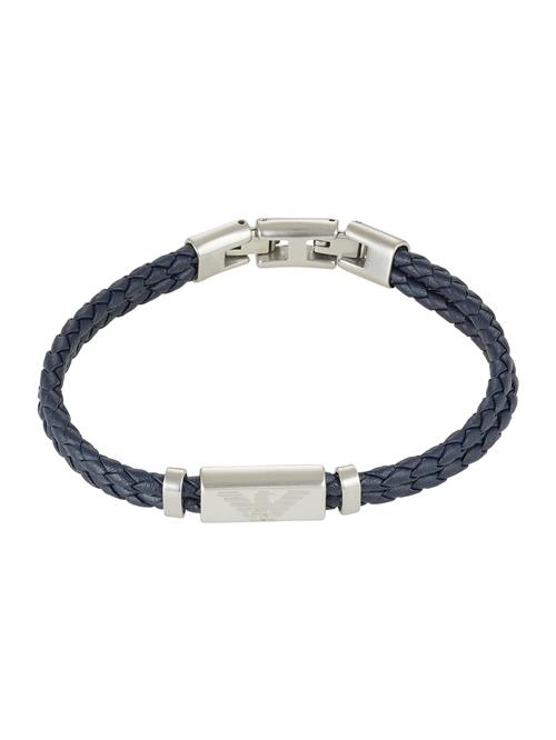 Emporio Armani Armbånd  natblå / sølv