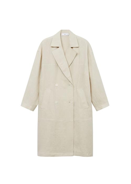 MANGO Overgangsfrakke 'Camil-I'  beige