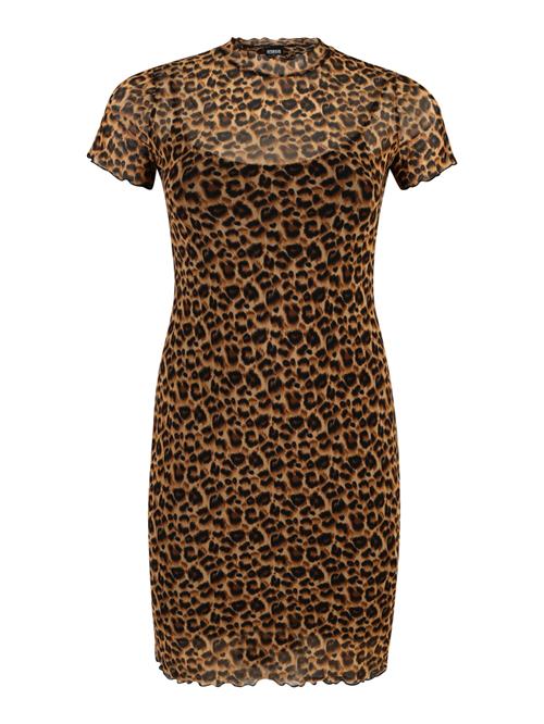 Urban Classics Kjole  brun / lysebrun / sort