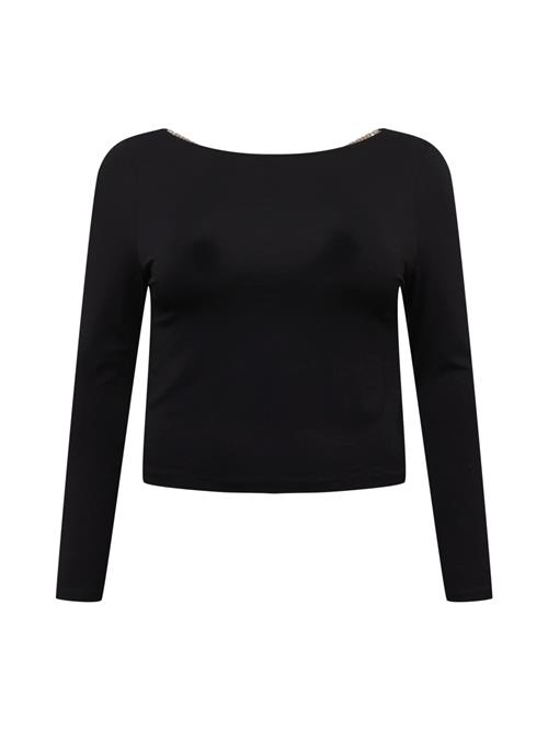 ABOUT YOU Curvy Shirts 'Sarina'  guld / sort