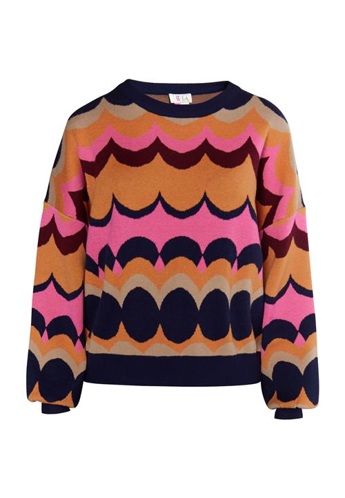 IZIA Pullover  orange / pink / sort