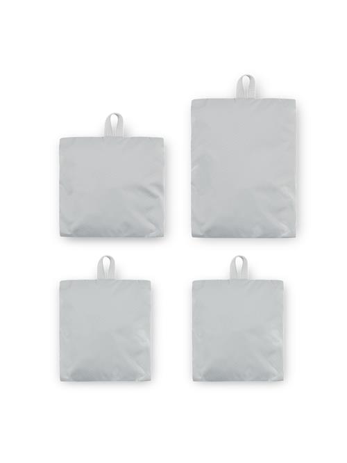 Kapten & Son Toilettaske 'Packing Cubes Set Large'  grå / sort