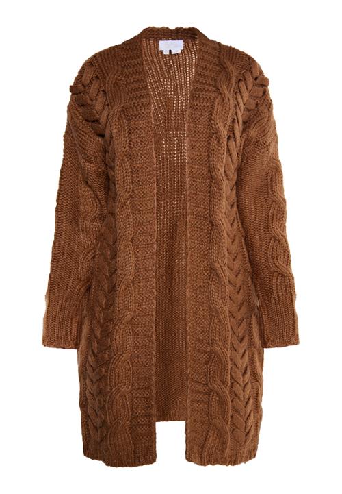 usha WHITE LABEL Cardigan  brun
