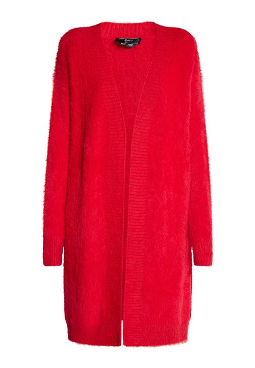 faina Cardigan  brandrød