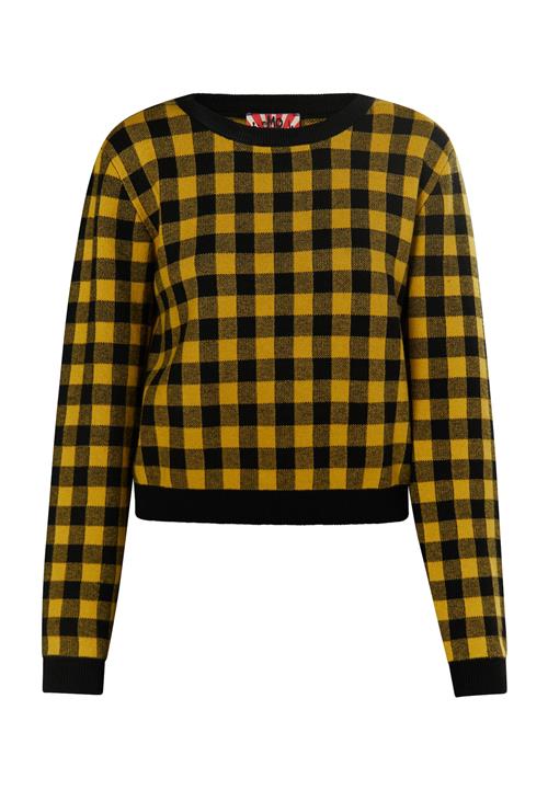 myMo ROCKS Pullover 'Ucy'  gul / sort