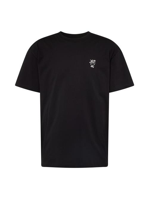 Cleptomanicx Bluser & t-shirts 'Sketch Gull'  sort / hvid