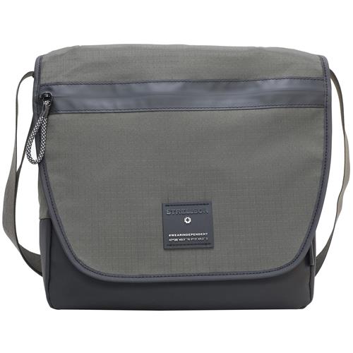 STRELLSON Skuldertaske 'Northwood Rs Dorian'  khaki / oliven / sort
