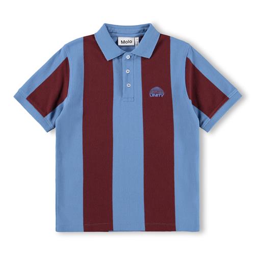 Molo GOTS Reyo Poloshirt Andorra Blue  Andorra Blue 140 cm  Blå  140 cm  mand