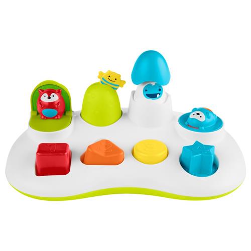Skip Hop Explore & More Pop Up Aktivitetslegetøj Muliticolor-OS  Hvid  One Size  unisex