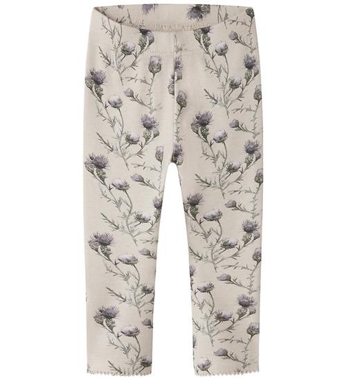Name It Leggings - NbfTeane - Pumice Stone