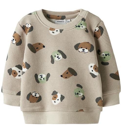 Name It Bluse - NbmTimm - Pumice Stone