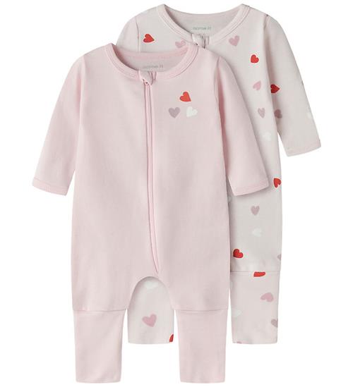 Name It Natdragt - Noos - 2-pak - NbfNightsuit - Carinaria/w/ Ba