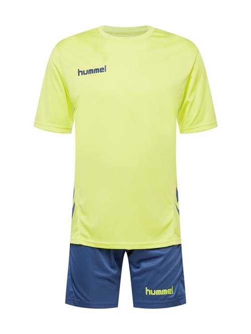 Hummel Træningsdragt  navy / lysegrøn